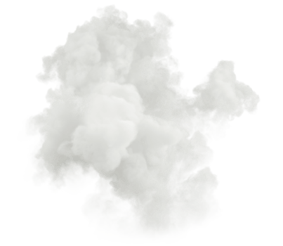 White smooth realistic clouds free shapes isolated backgrounds 3d rendering png