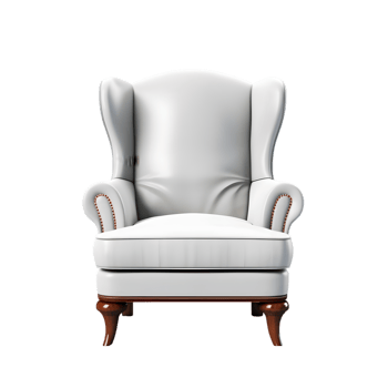 Armchair on transparent background png