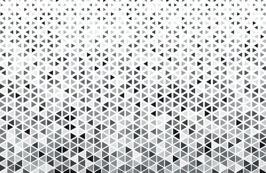 Black and Grey Triangle halftone pattern vector