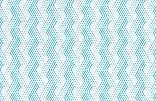 seamless pattern with zigzag bluelines vector