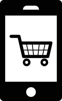 Shopping icon symbol image vector