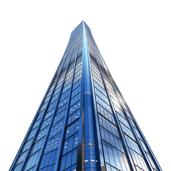 Real Estate Sky Scrapper on Transparent Background png