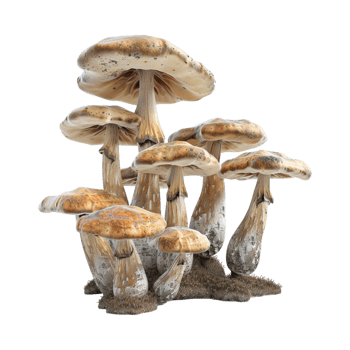 Mushrooms on Transparent Background png