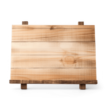 wooden board on a transparent background png