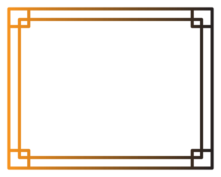 rectangle frame design png