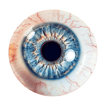 Human Eye Ball on Transparent Background png