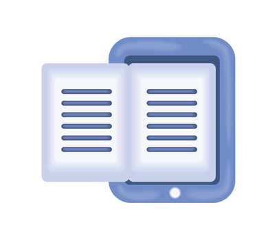 ebook knowledge online vector