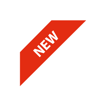 Red Corner New Ribbon Design Template png