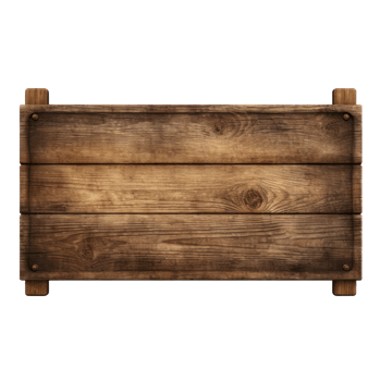 wooden planks on transparent background png