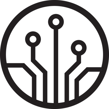 Circuit board, technology icon. For your web site design, logo, app, UI. illustration png