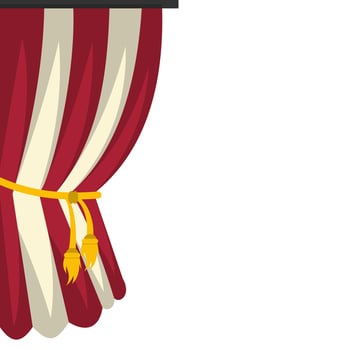 Circus Carnival Curtain Illustration vector