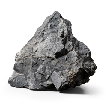 a rock on a transparent background png
