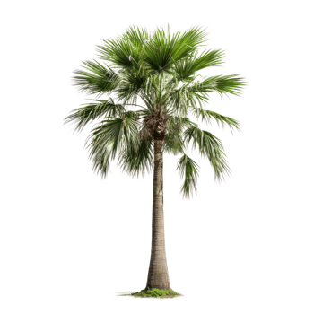 palm tree on transparent background png