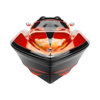 Surfing Boat on Transparent Background png