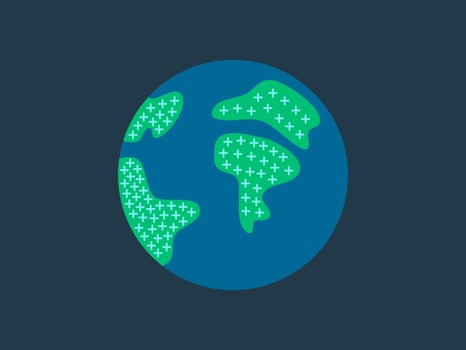 flat design population day illustration vector