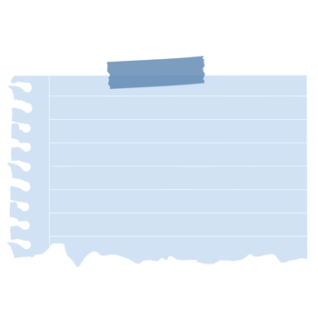 Cute Paper Sticky Note png