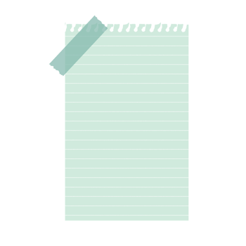 Cute Paper Sticky Note png