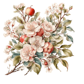 Watercolor Flower Bouquet png