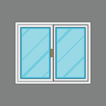 The Illustration of Building Window vector