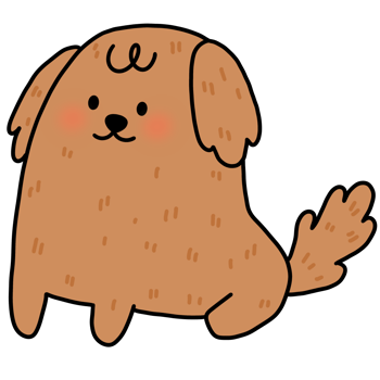 cute dog cartoon png