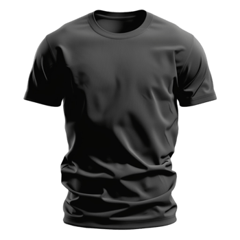 black t - shirt png