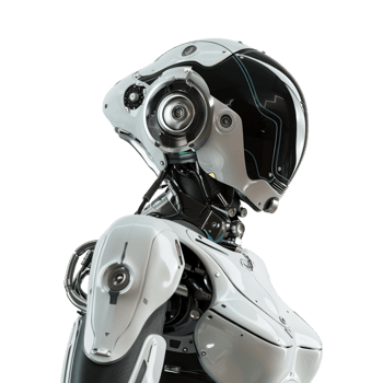 Humanoid Robots on Transparent Background png