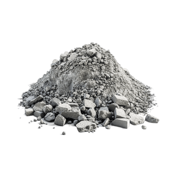 Raw Mountain Rocks Stack on Transparent Background png