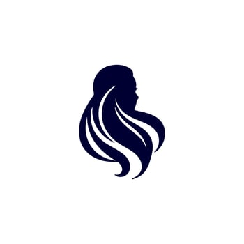 Elegant Hairstyles for Modern Women. vector