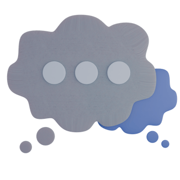 comment cloud shaped talk over each other png