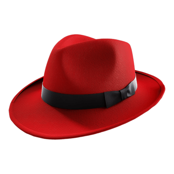 Red Hat on Transparent Background png