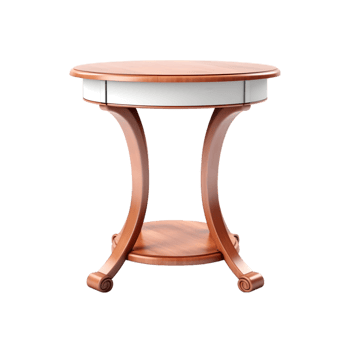 wooden table on transparent background png