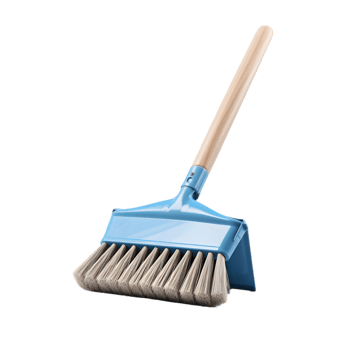 Cleaning brush on transparent background png