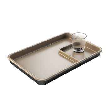 Metal plate on transparent background png