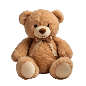 Teddy bear on transparent background png