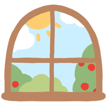 sun and window png