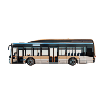 Travel Bus on Transparent Background png