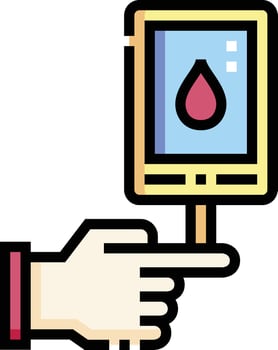diabetes test illustration design vector