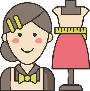 fashion designer illustration design vector