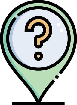 location illustration design vector