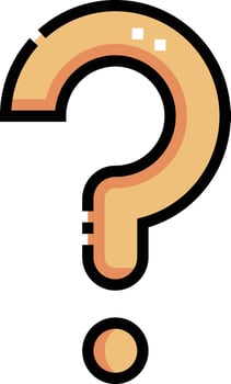 question illustration design vector