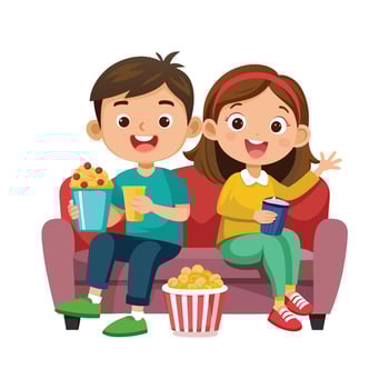 Kids moments illustration concept vector