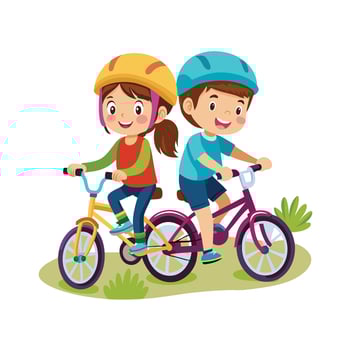 Kids moments illustration concept vector