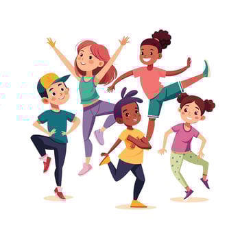 Kids moments illustration concept vector