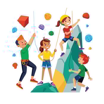 Kids moments illustration concept vector