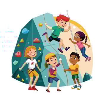 Kids moments illustration concept vector