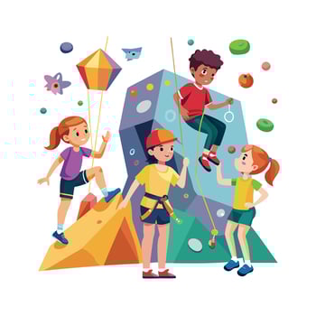 Kids moments illustration concept vector