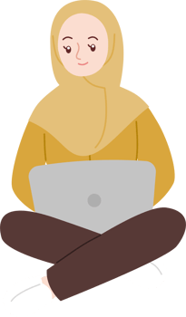 woman busy working with laptop work from home png