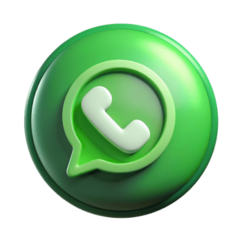 WhatsApp 3D WhatsApp logo 3D WhatsApp icon 3D WhatsApp symbol png