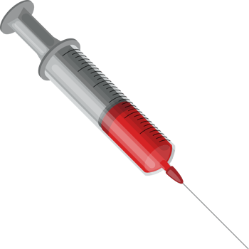 3d realistic inject illustration png