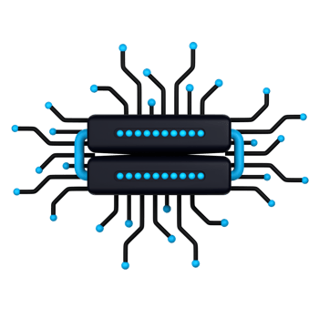 Cloud Data Storage 3d illustration. 3d render. 3d icon. png